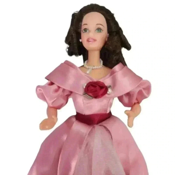 Mattel Sweet Valentine Barbie 1995 Vintage Special Edition Pink Gown Collectible - Picture 7 of 8